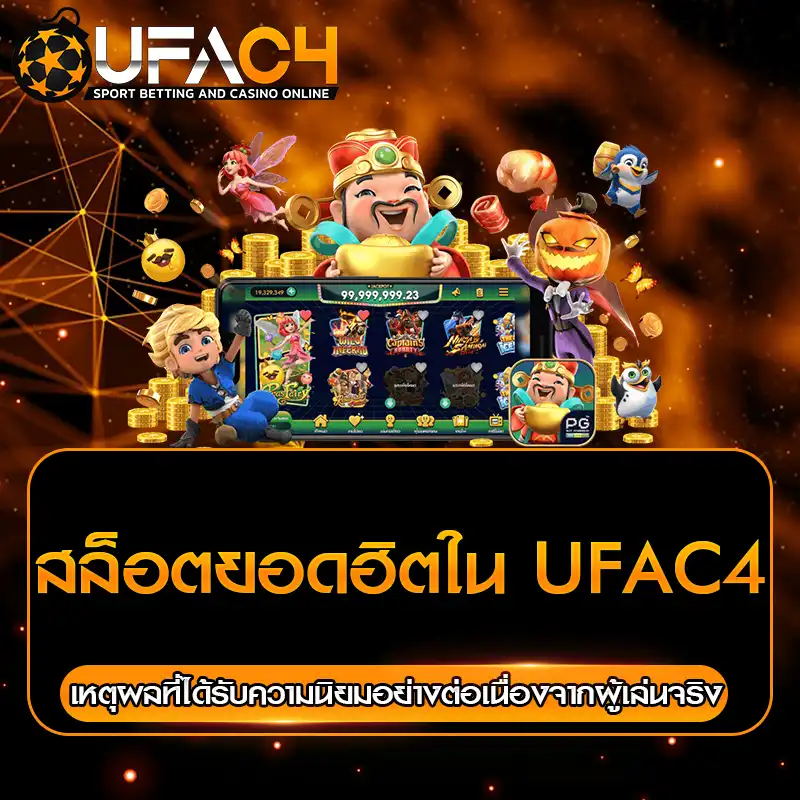 สล็อตยอดฮิตใน UFAC4